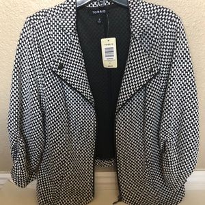 Torrid 3/4 Length Sleeve Stretch Blazer